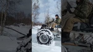 каракат по снегу. ободрыши идп-284