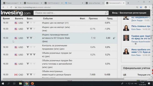 Обзор рынка Forex. Forex Optimum 15.02.2019. Китай на дне смотреть онлайн
