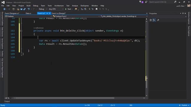 C# Firebase | حذف البيانات Delete смотреть онлайн