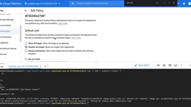 Google Kubernetes Engine Security Binary Authorization смотреть онлайн