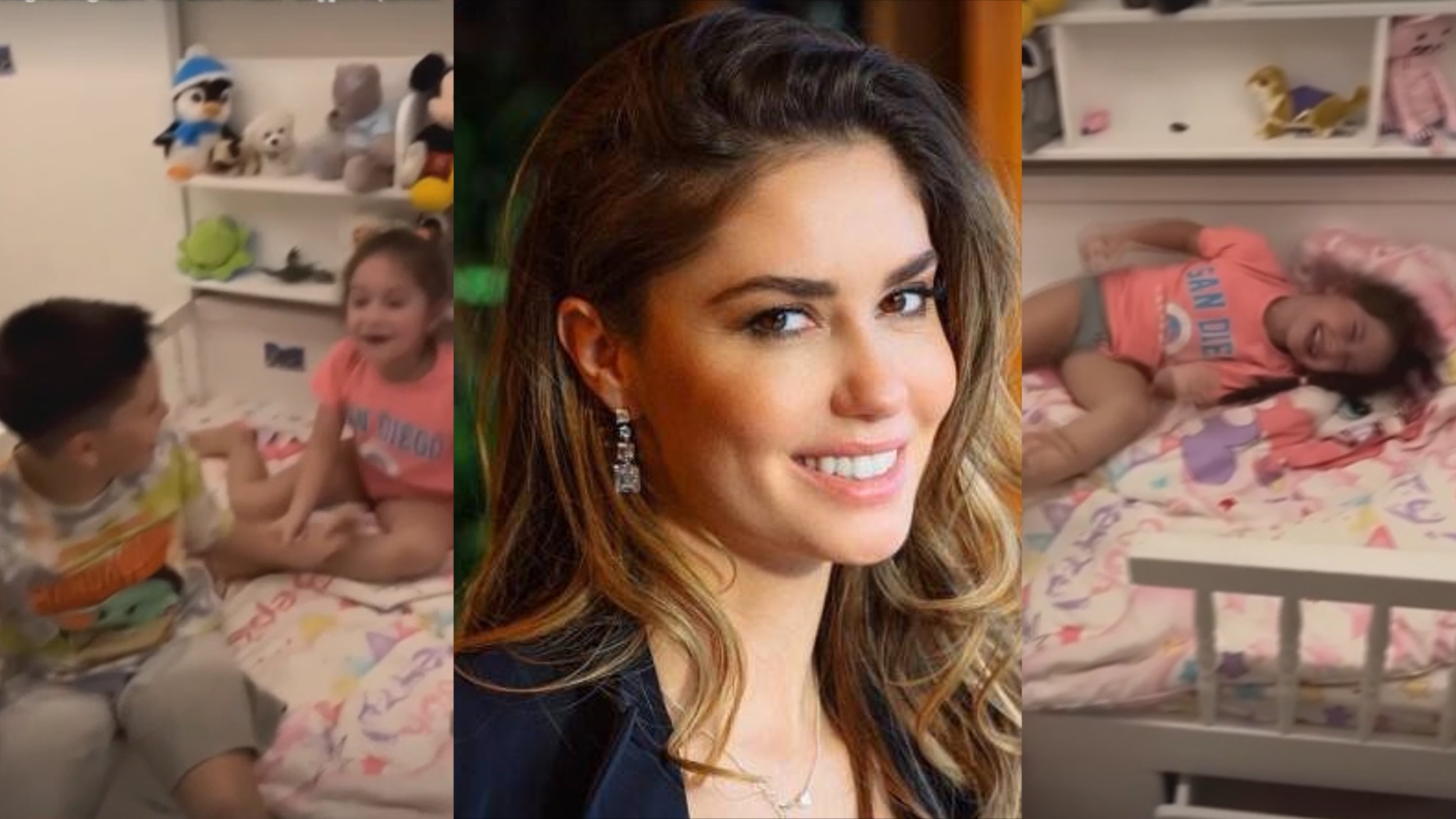 Агата Муцениеце засняла, как дети Прилучного веселятся перед сном смотреть онлайн