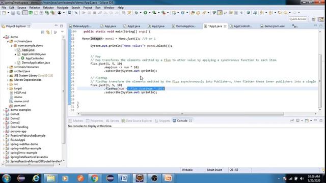 Reactive Programming || Part 4 || Demo on Spring Web Flux || Spring Web Flux beginners example смотреть онлайн