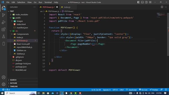 React-PDF : PDF Viewer in React JS смотреть онлайн