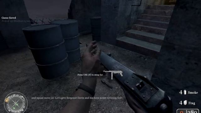 "Call of Duty 2", walkthrough on Veteran, Ch.4-The Battle of El Alamein,part 1-The Diversionary Rai смотреть онлайн