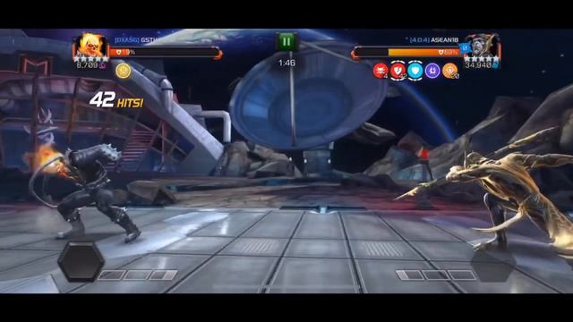 MCOC: GR vs CORVUS R5 Node 36 AW - Marvel Contest Of Champions смотреть онлайн