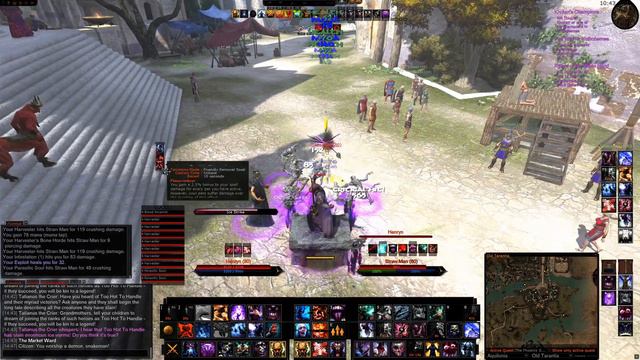 Age Of Conan - Best Single Target DPS Class? Necromancer Killing A Strawman (4K) смотреть онлайн