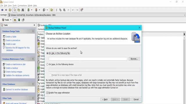 Respaldo de Base de Datos Sybase SQL ANYWHERE 16. смотреть онлайн