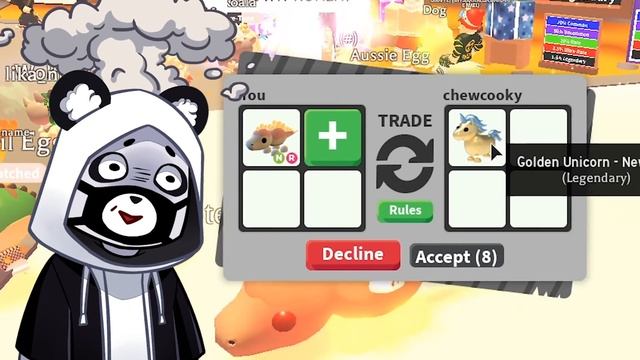 Что ДАЮТ за НЕОНОВОГО СТЕГОЗАВРА в Роблокс Адопт Ми? ТОП Трейды в Roblox Adopt Me смотреть онлайн