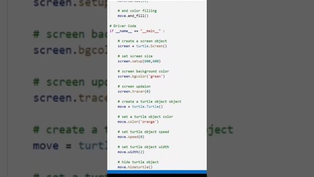 Python turtle library for moving objects | learn to code in Python смотреть онлайн