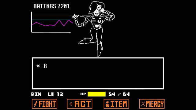 Undertale - No Hit Mettaton Ex