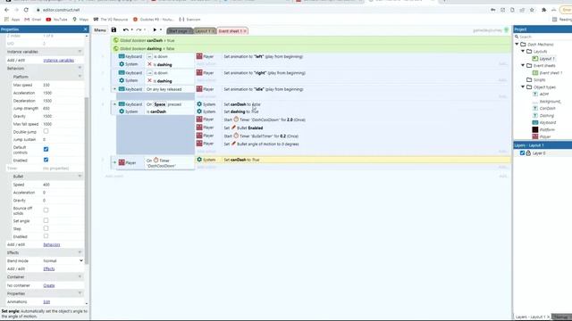 HOW TO MAKE A DASH MECHANIC IN CONSTRUCT 3 - EASY TUTORIAL смотреть онлайн