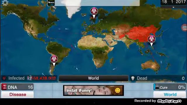 THE CJ FLU HAS KILLED EVERYONE!!! : Plague Inc #2 смотреть онлайн