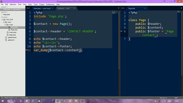 PHP OOP смотреть онлайн