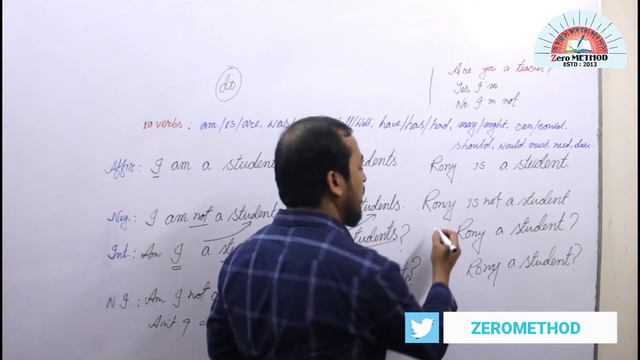 Learn affirmative, negative, interrogative & neg.- inter.sentences with conjugation ' to be' смотреть онлайн