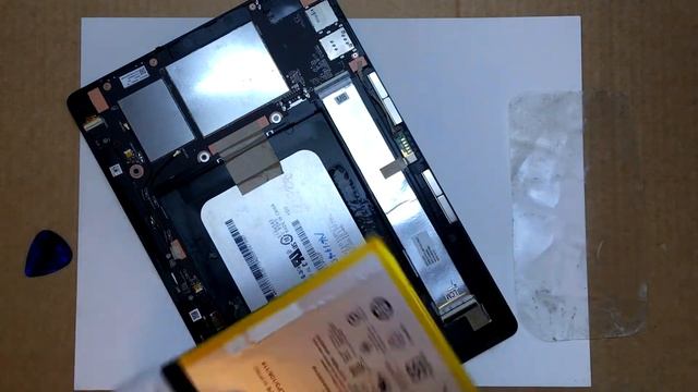 Как поменять батарею на Планшете Asus Zenpad 10 Z300CG (P021) Replacing the battery on the tablet смотреть онлайн