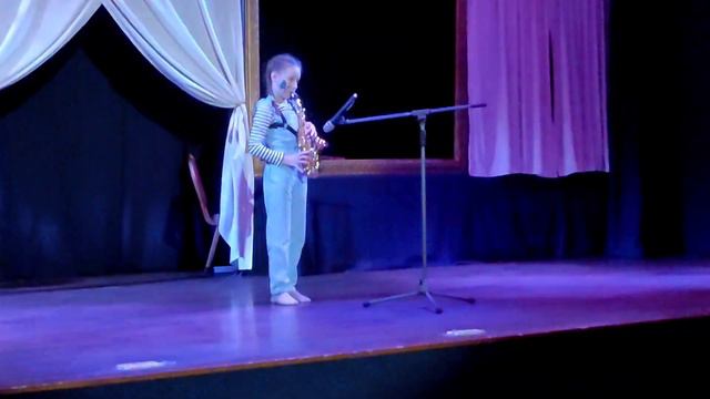 Попурри. Лиза Дынникова, саксофон смотреть онлайн