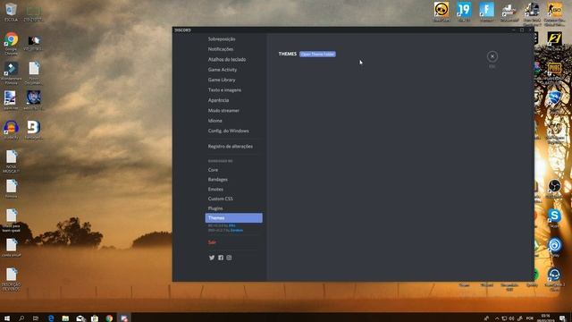 COMO COLOCAR FUNDO PERSONALIZADO NO DISCORD!!! смотреть онлайн