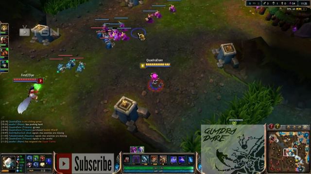League of Legends S4 AP Tristana Mid | Game Commentary смотреть онлайн
