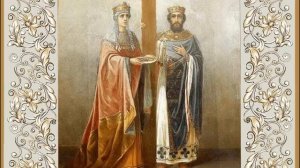 Равноапостольным царю Константину и царице Елене Тропарь