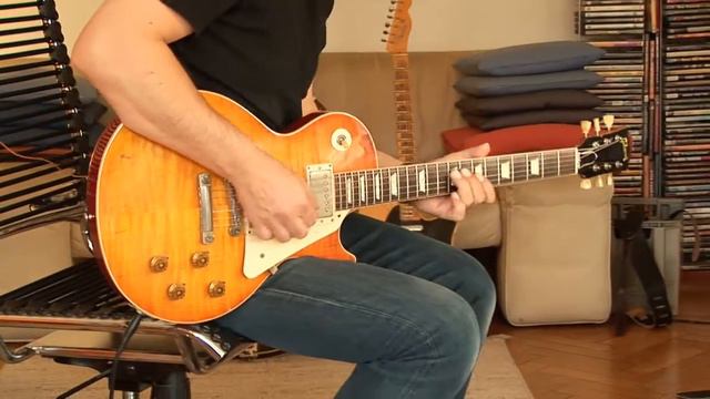 2011 Gibson Les Paul 1959 Reissue Custom Shop, /w. real old PAF Pickups Part3 смотреть онлайн