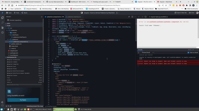 Call PokeAPI to retrieve Pokemon with Angular and RxJS смотреть онлайн
