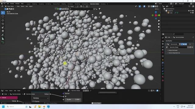 Blender Geometry Nodes Animation in Blender 3.6 ( Beginners ) смотреть онлайн