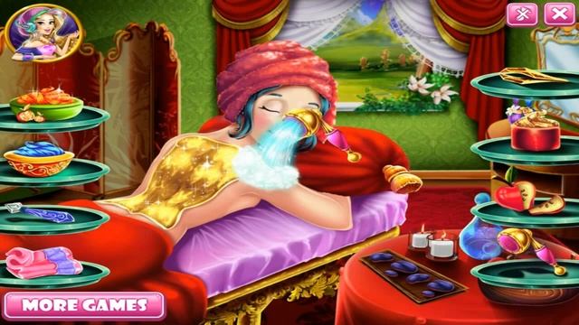 NEW мультик для девочек—Белоснежка в спа салоне—Игры для детей/ Snow White's Spa