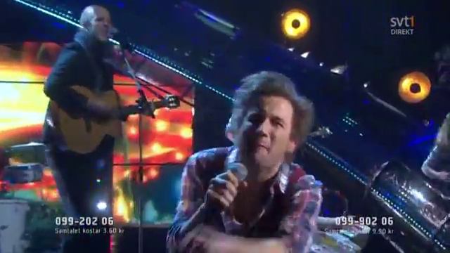 Melodifestivalen 2011 * Sem 1 * 06 * Rasmus Viberg * Social Butterfly смотреть онлайн