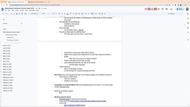 [SIG ContribEx] Contributor Comms Weekly Meeting for 20230616 смотреть онлайн