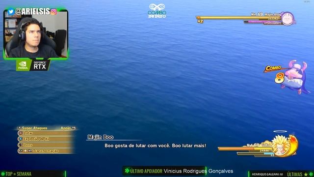 DBZ KAKAROT: MAJIN BOO! GAMEPLAY LEGENDADO EM PORTUGUÊS! PC NO MÁXIMO! PARTE 15 смотреть онлайн