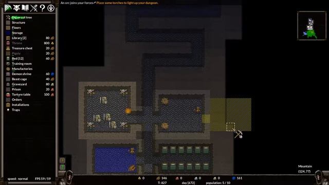 KeeperRL Tutorial - ep 1 - Lets play Keeperrl gameplay смотреть онлайн