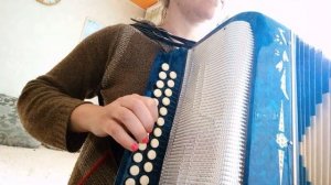 Чувашская песня Колокольчик трава-на гармони-разбор