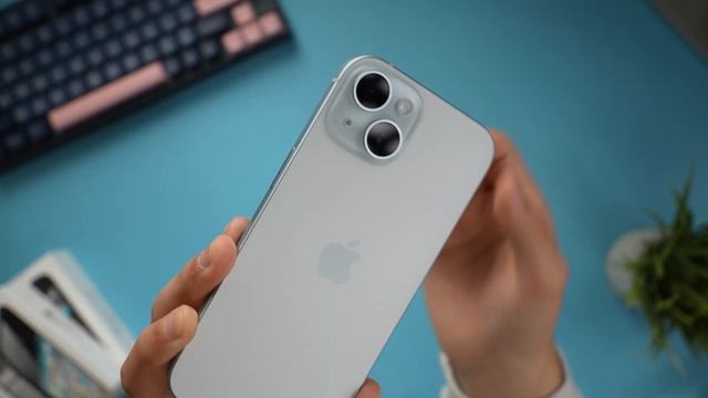 The BEST iPhone For Your Money... iPhone 15 Blue Unboxing & Impressions смотреть онлайн