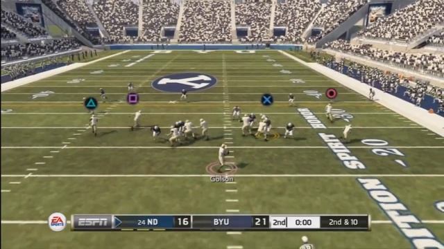 NCAA 13 5 WR Tight Slot Motion "Offensive Strategies Ebook Update" смотреть онлайн
