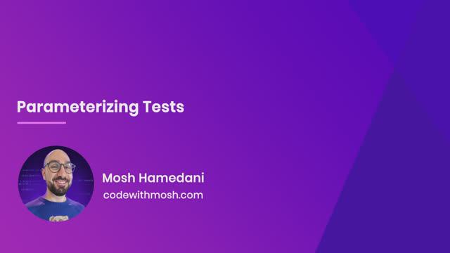 59. Parameterizing Tests смотреть онлайн