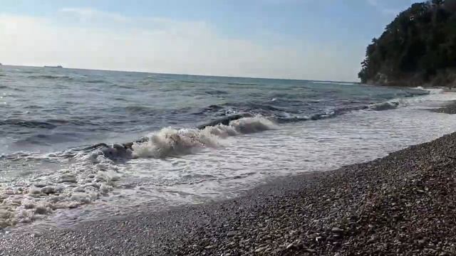 Туапсе,январь 2022,дикий пляж. смотреть онлайн