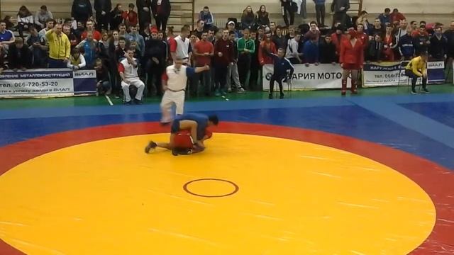 Финал -68кг. ЧУ по самбо 2018. Харьков смотреть онлайн