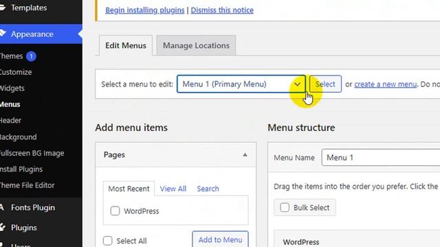 How to Delete a Menu Item in Wordpress смотреть онлайн