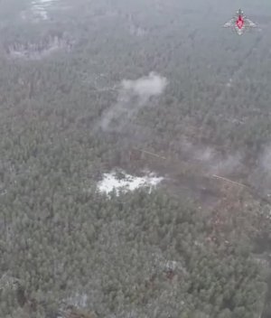 Кадры работы БМПТ Терминатор на линии Сватово - Кременная в зоне СВО
