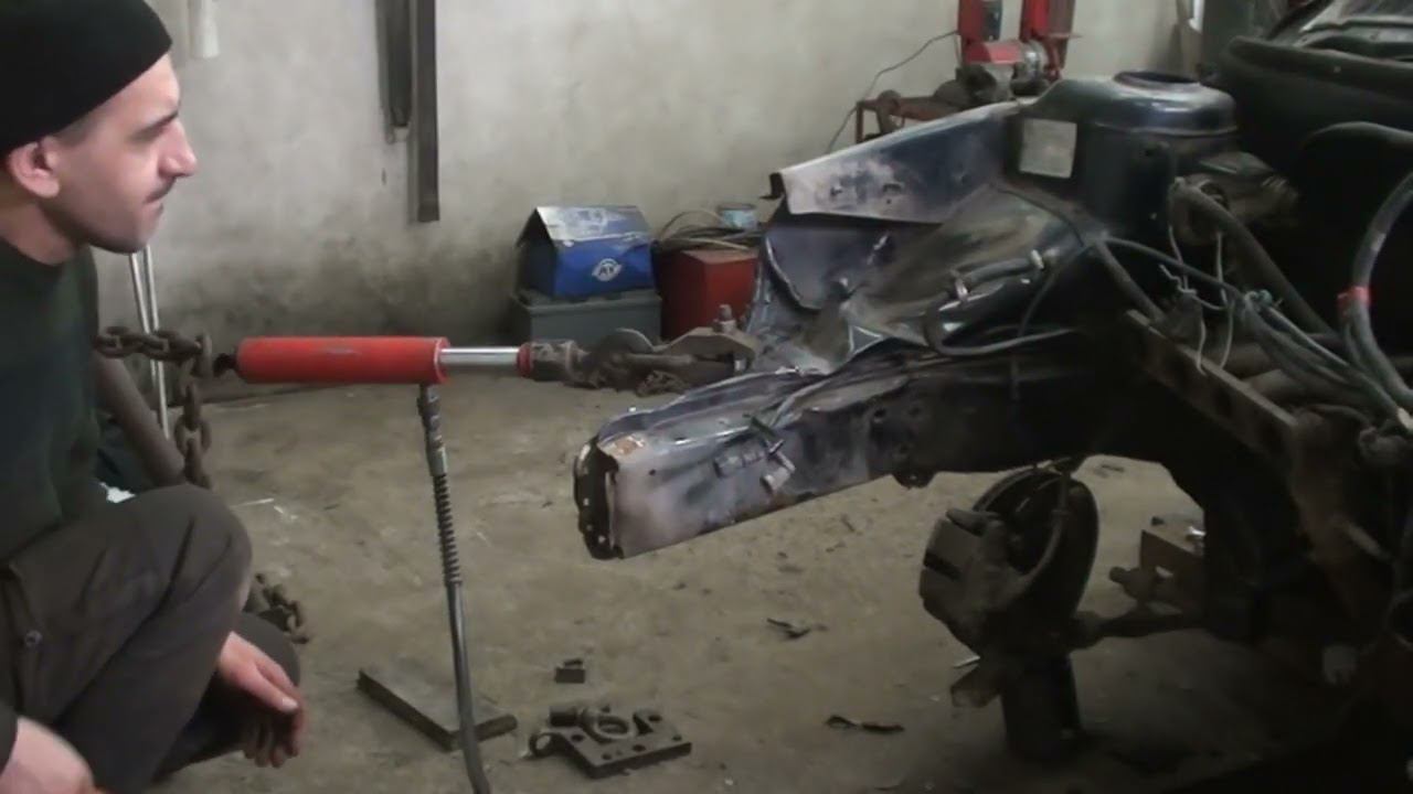 Рихтовка на стапеле битой в круг, гнилой приоры