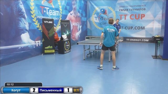 Когут - Письменный 10 декабря 2016 TT Cup смотреть онлайн