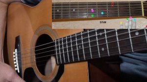 Как играть на гитаре песню "Есть только миг"