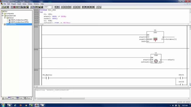 WAGO-I/O-PRO (CODESYS 2.3): Modbus Master Configurator смотреть онлайн