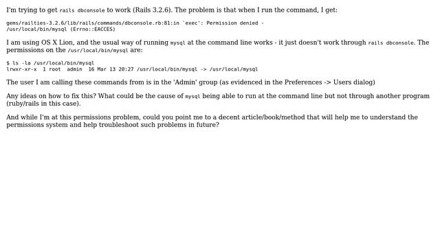 How to fix this mysql permission problem? смотреть онлайн