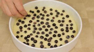 Пирог с Замороженными Ягодами! Йогуртовый Пирог 6 Стаканов Простой Рецепт