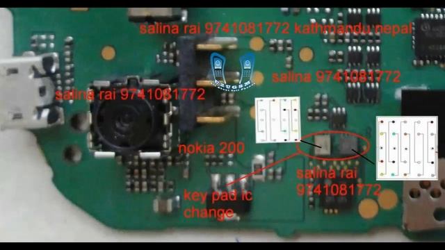 Nokia Asha 200 Keypad Ic Jumpers смотреть онлайн