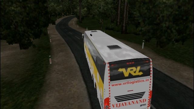 Indian VRL Volvo 9700 Bus in ETS2 - VRL Bus Drive in Jateng Map [PCR GAMEPLAY] смотреть онлайн