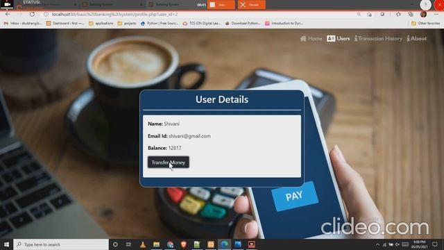 # Task 1 Basic Banking System - [The Sparks Foundation] смотреть онлайн