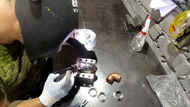 Свариваем медь и нержавеющую сталь смотреть онлайн