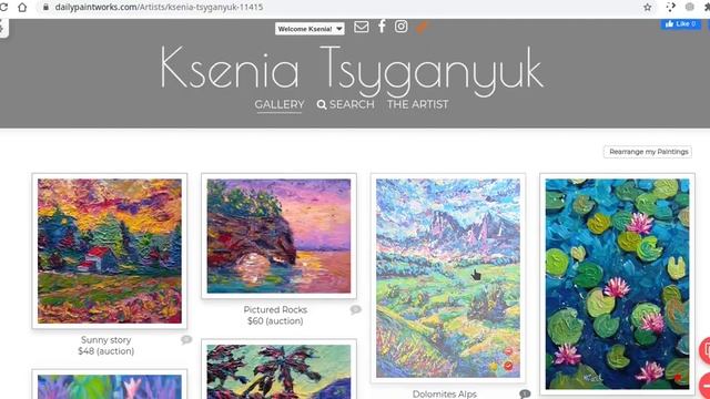 Как добавить ссылку на Etsy листинг в карточке картины на DailyPaintworks. Все способы оплаты на DP смотреть онлайн